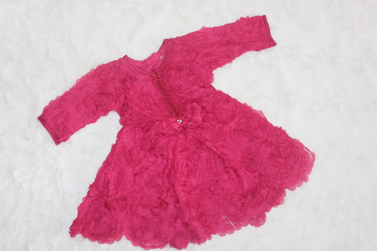 Baby meisje roze jurk